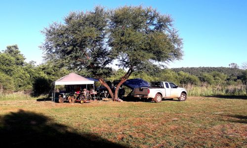 Offroad caravanning and tenting at our new camp site called Karee River Camp